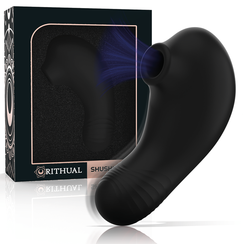 RITHUAL - STIMULATEUR DE CLITORIS DE POCHE SHUSHU PRO 2 MOTEURS À JET PUISSANTS