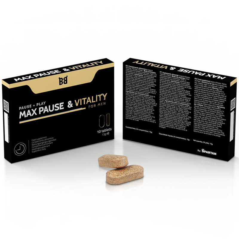 BLACK BULL - MAX PAUSE & VITALITY RETARDANT PER UOMINI 10 CAPSULE