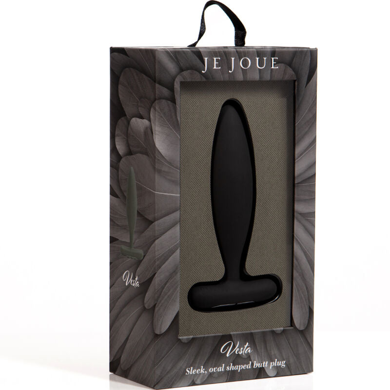 JE JOUE - VIBRATORE PLUG ANALE VESTA NERO