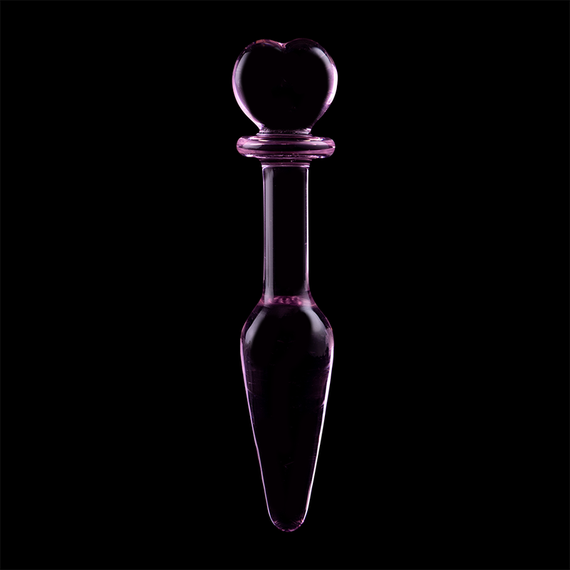 SÉRIE NEBULA PAR IBIZA - PLUG ANAL MODÈLE 7 VERRE BOROSILICATE TRANSPARENT 13,5 CM -O- 3 CM