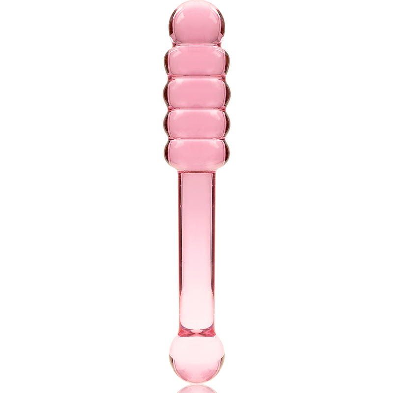 NEBULA SERIES BY IBIZA - MODEL 20 DILDO IN TRANSPARENT BOROSILICATE GLASS 20.5 CM -O- 3 CM