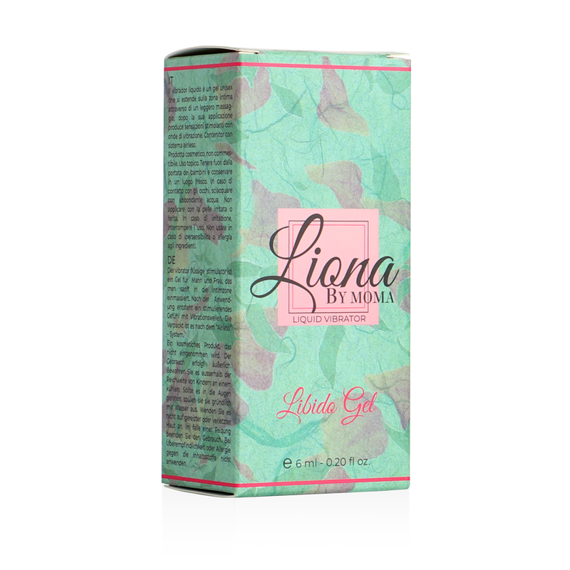 LIONA BY MOMA - VIBRATORE LIQUIDO LIBIDO GEL 6 ML