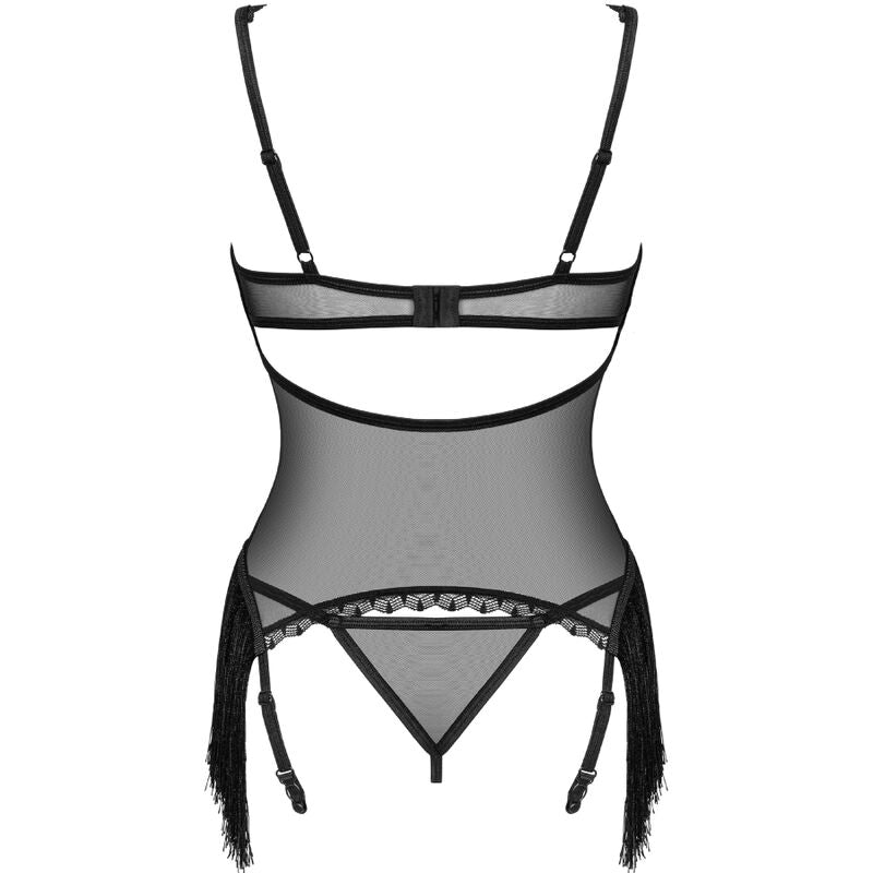 OBSESSIVE - SHERILA CORSET AND THONG XS/S