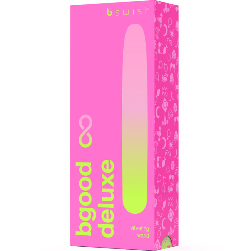 B SWISH - VIBRATEUR RECHARGEABLE BGOOD INFINITE DELUXE EN SILICONE ROSE