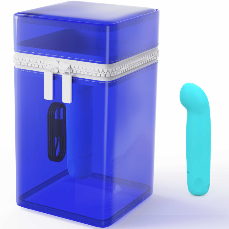 B SWISH - VIBRATEUR RECHARGEABLE EN SILICONE BLEU BCUTE INFINITE CURVES CLASSIC EDITION LIMITÉE