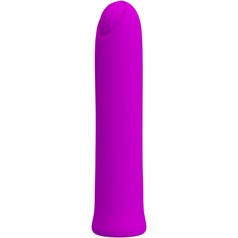 PRETTY LOVE - CURTIS MINI SUPER POWER VIBRATOR 12 VIBRATIONS IN VIOLET SILICONE