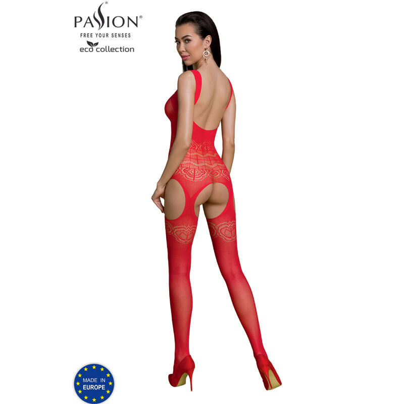 PASSION - COLLEZIONE ECO BODYSTOCKING ECO BS005 NERO