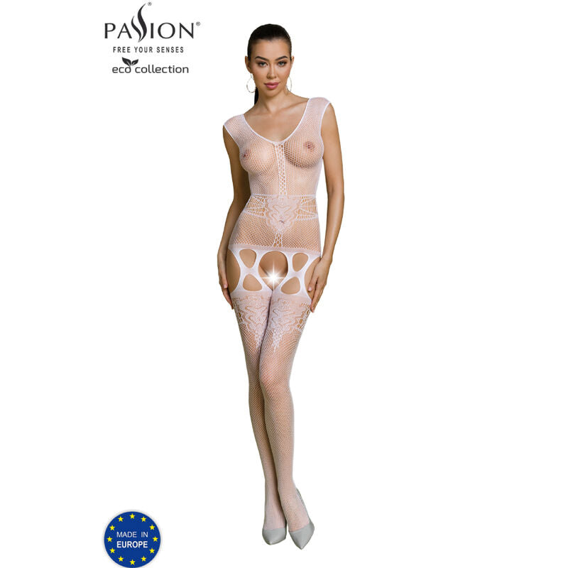 PASSION - COLLEZIONE ECO BODYSTOCKING ECO BS014 NERO