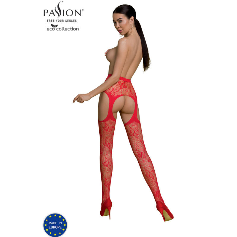 PASSION - COLLEZIONE ECO BODYSTOCKING ECO S001 NERO