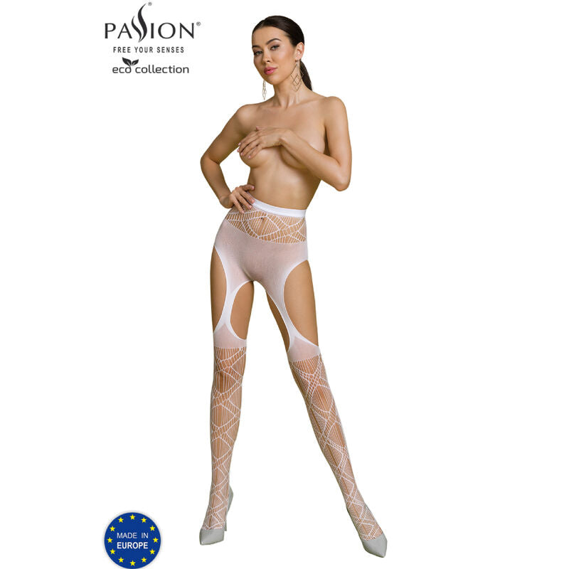 PASSION - COLLEZIONE ECO BODYSTOCKING ECO S005 NERO