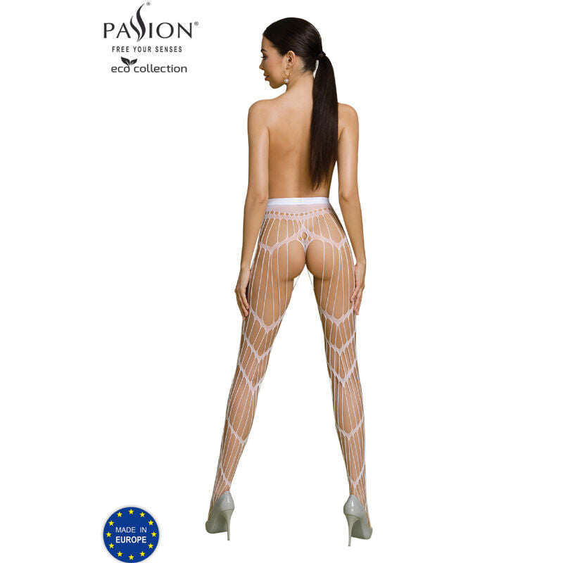 PASSION - COLLEZIONE ECO BODYSTOCKING ECO S006 NERO