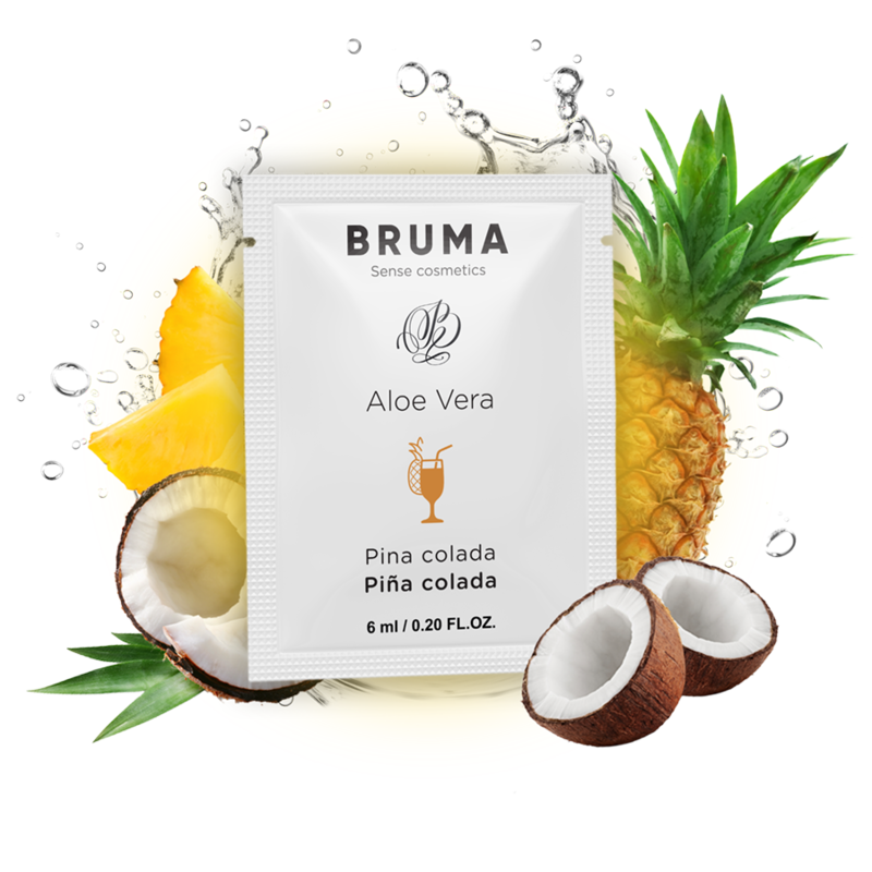 BRUMA - GEL GLISSANT ALOE VERA SAVEUR PINA COLADA 6 ML