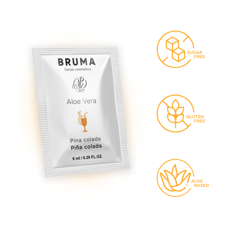 BRUMA - GEL GLISSANT ALOE VERA SAVEUR PINA COLADA 6 ML