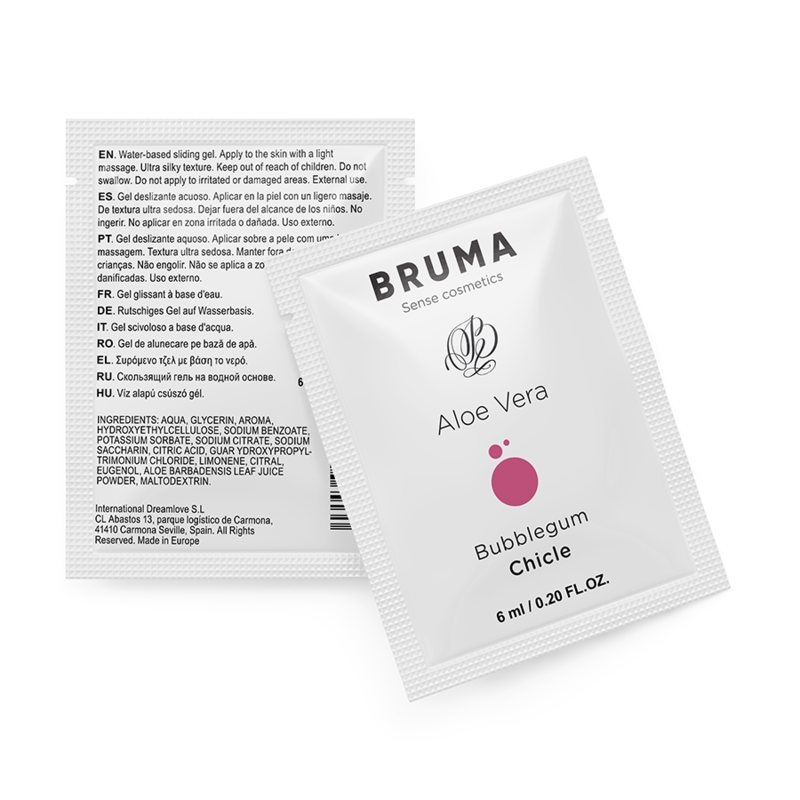 BRUMA - GEL GLISSANT ALOE VERA SAVEUR BUBBLEGUM 6 ML