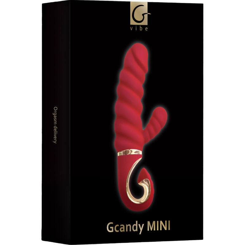 G-VIBE - GCANDY MINI RED SILICONE VIBRATOR