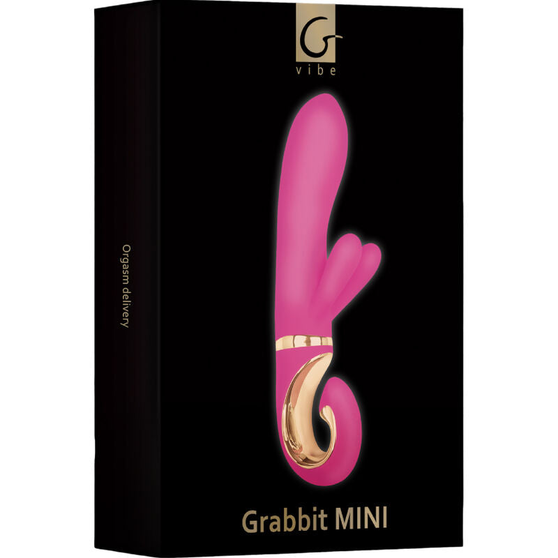 G-VIBE - VIBRATORE IN SILICONE GRABBIT MINI ROSA