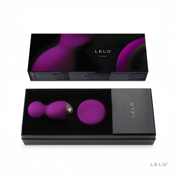 LELO - BADGE BOULES DE HULA ROSE FONCÉ