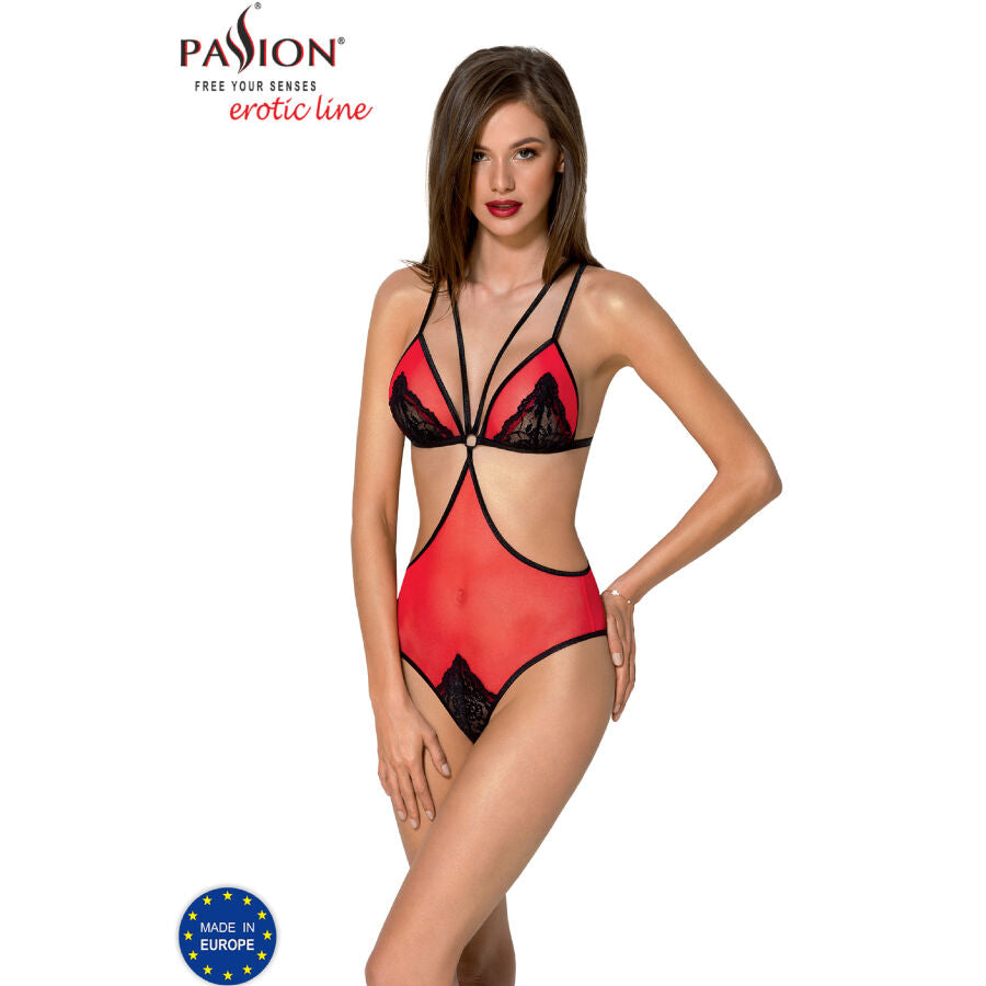 PASSION - CORPS PIVOINE LIGNE ÉROTIQUE ROUGE S/M