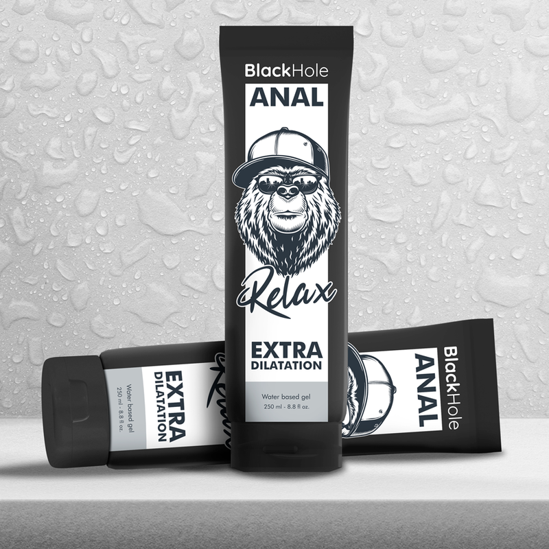 BLACK HOLE - GEL DE DILATATION ANAL À BASE D'EAU 250 ML