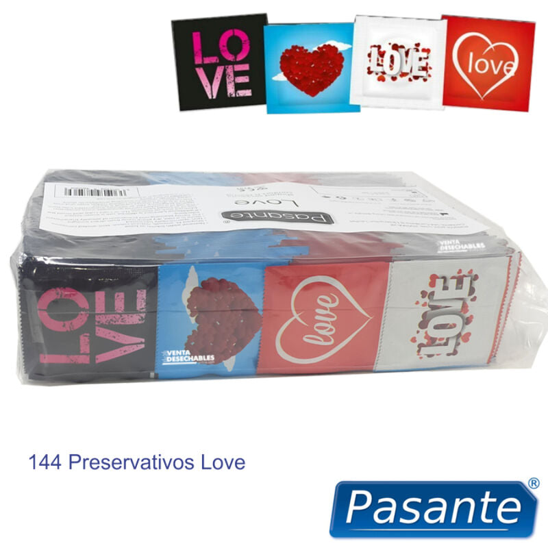 PASANTE - LOVE BAG CONDOMS 144 UNIT