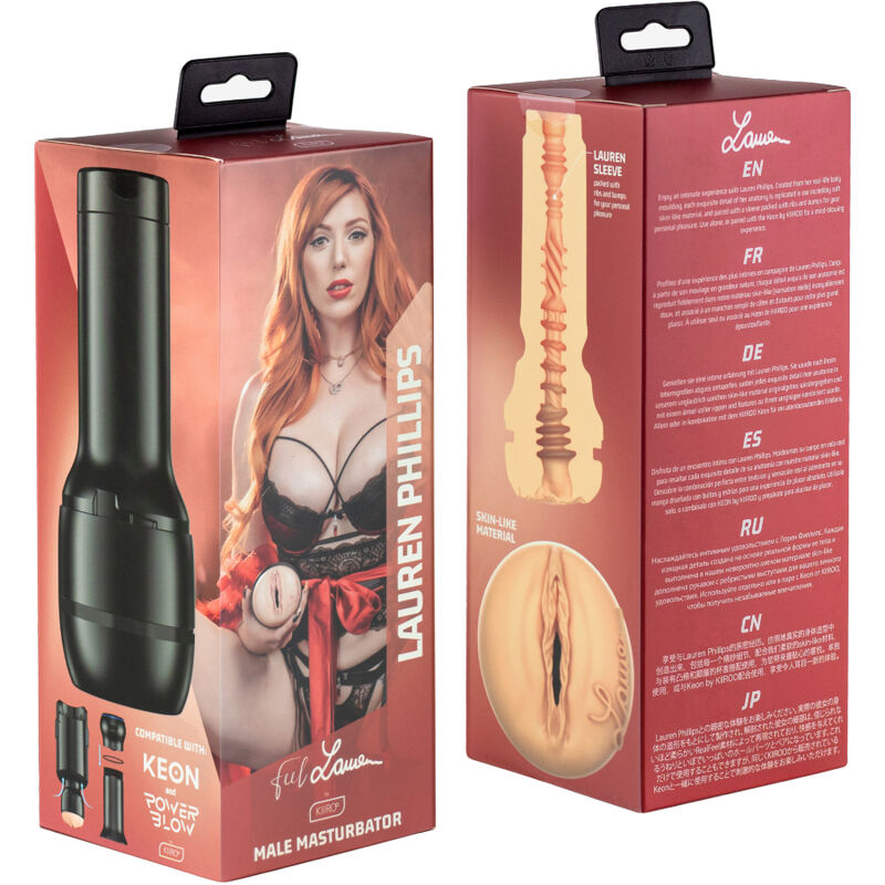 KIIROO - FEEL LAUREN PHILLIPS STARS STROKERS COLLECTION POWERBLOW COMPATIBLE