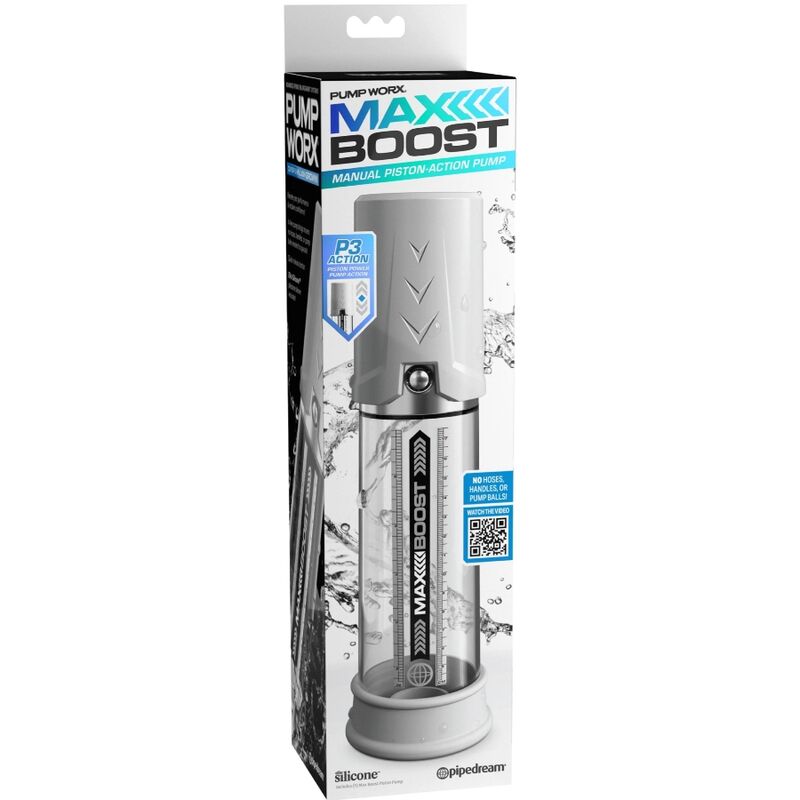 POMPE WORX - MAX BOOST BLANCHE