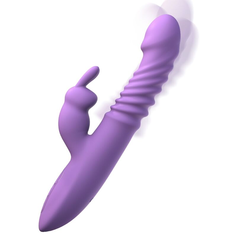 FANTASY FOR HER - STIMULATEUR DE CLITORIS DE LAPIN AVEC FONCTION CHALEUR, OSCILLATION ET VIBRATION VIOLET