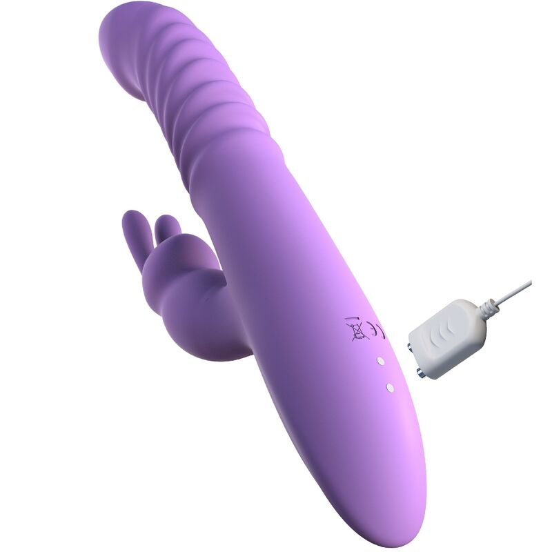 FANTASY FOR HER - STIMULATEUR DE CLITORIS DE LAPIN AVEC FONCTION CHALEUR, OSCILLATION ET VIBRATION VIOLET