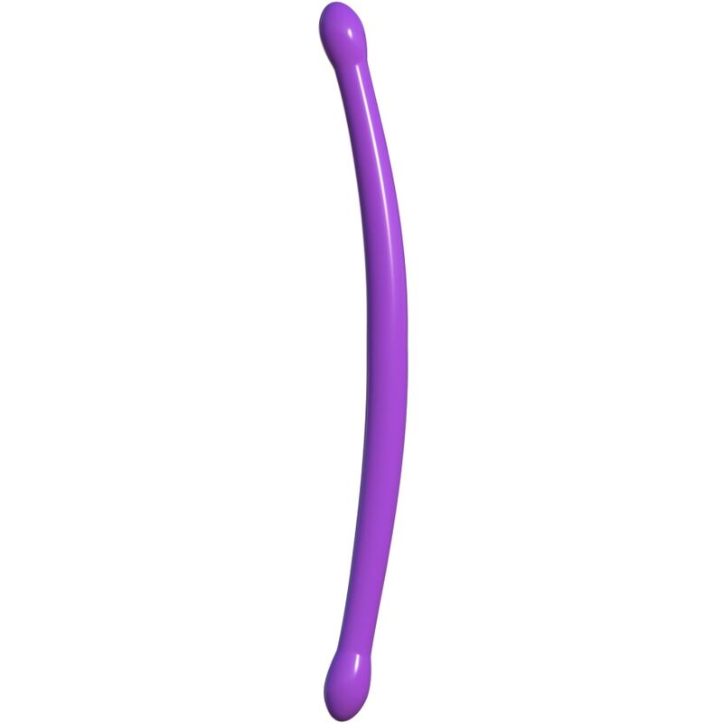 CLASSIX - GODE DOUBLE SOUPLE 43,7 CM VIOLET