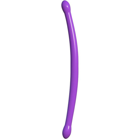 CLASSIX - GODE DOUBLE SOUPLE 43,7 CM VIOLET