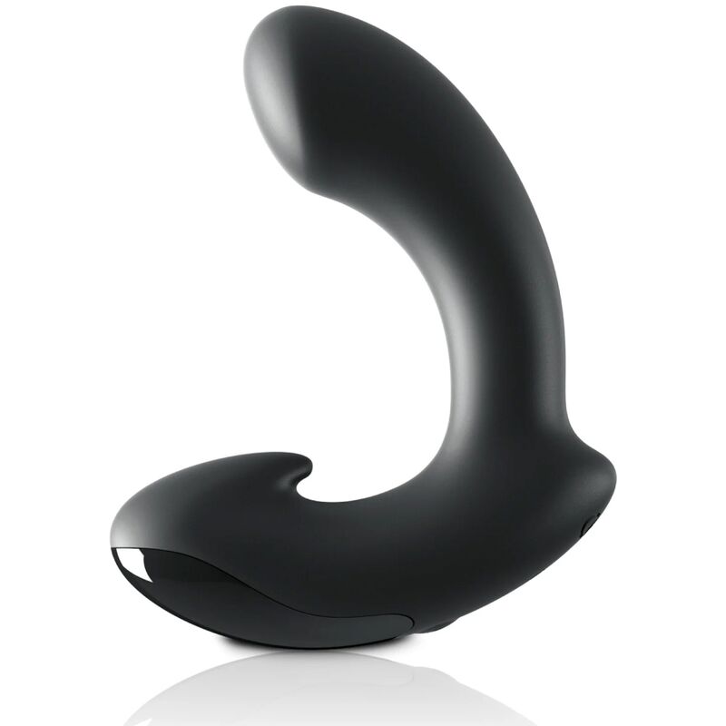 SIR RICHARDS - MASSEUR PROSTATIQUE POINT P EN SILICONE NOIR