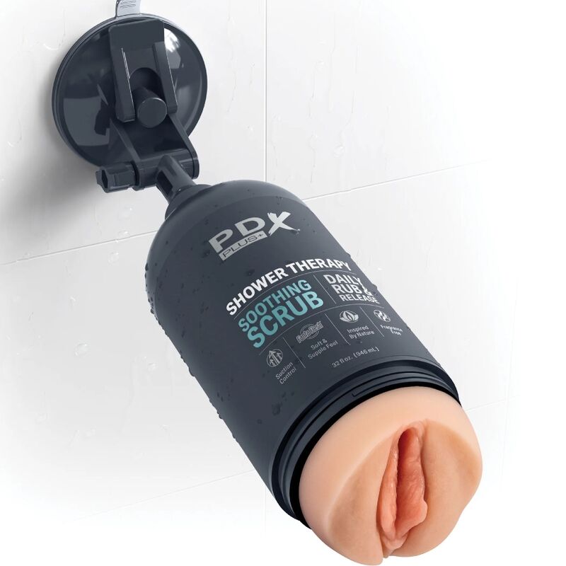 PDX PLUS - MASTURBATEUR APAISANT SHAMPOOING SCRUB STROKER AVEC CONCEPTION DE BOUTEILLE DISCRÈTE