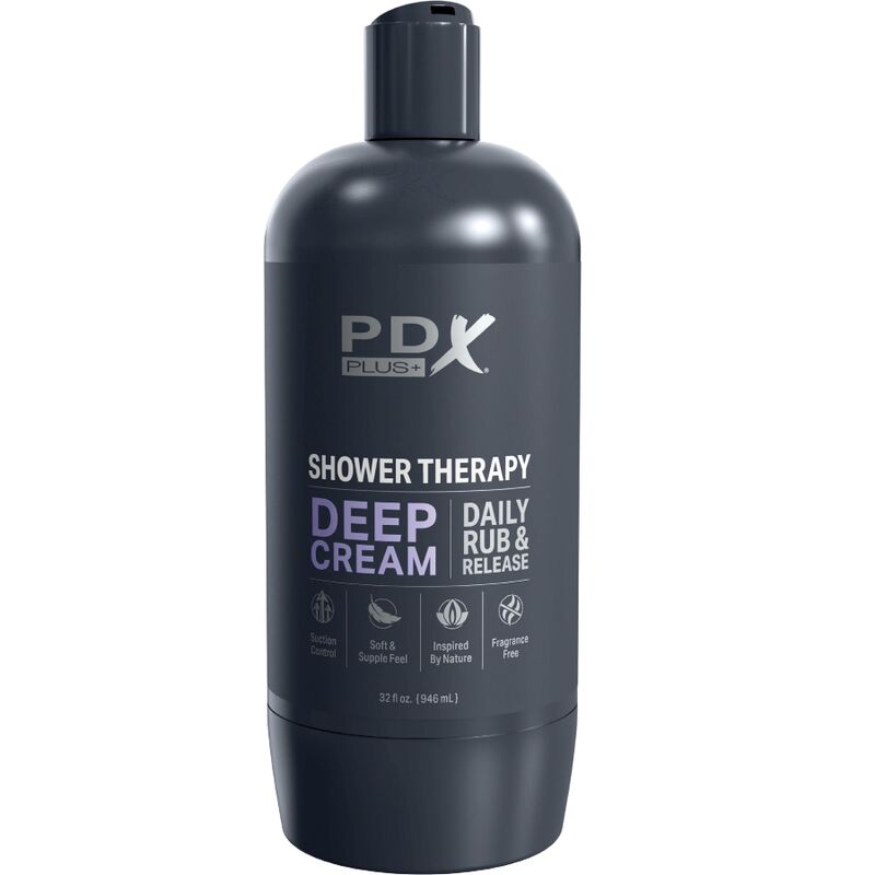 PDX PLUS - MASTURBATEUR STROKER DESIGN DISCRET EN BOUTEILLE DE SHAMPOOING AVEC CRÈME PROFONDE