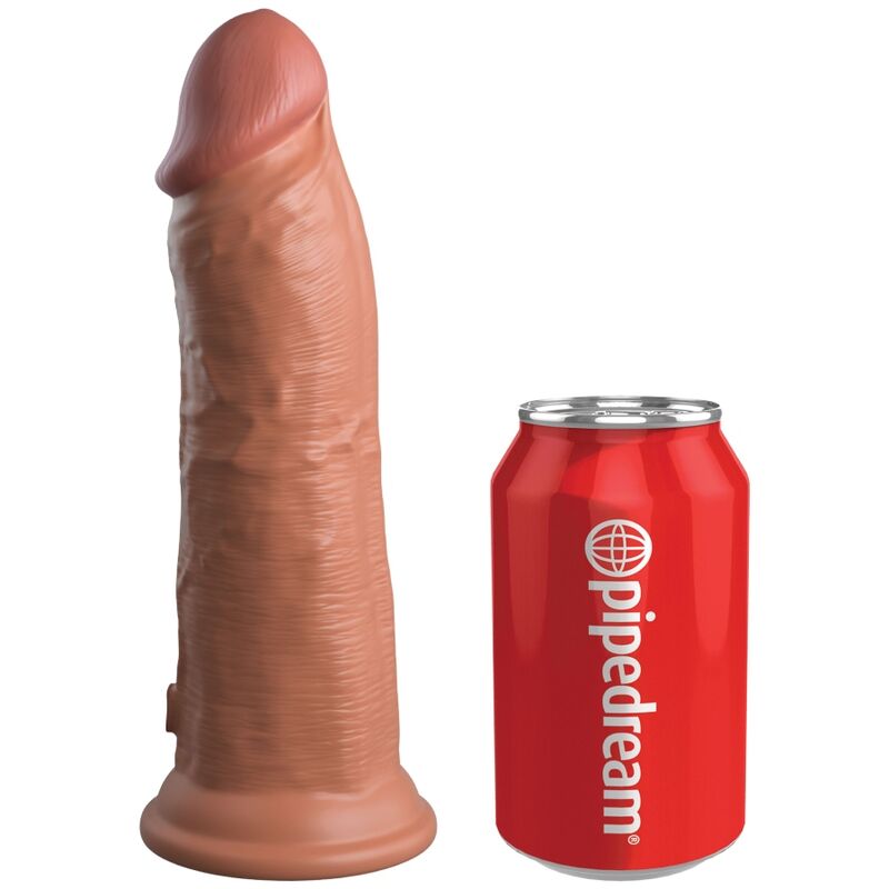 KING COCK - GODE RÉALISTE EN SILICONE ELITE 20,3 CM CARAMEL