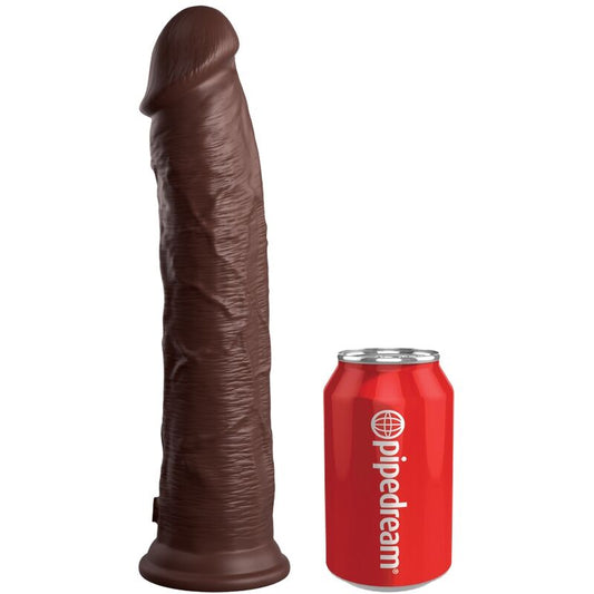 KING COCK - GODE RÉALISTE EN SILICONE ELITE 28 CM MARRON