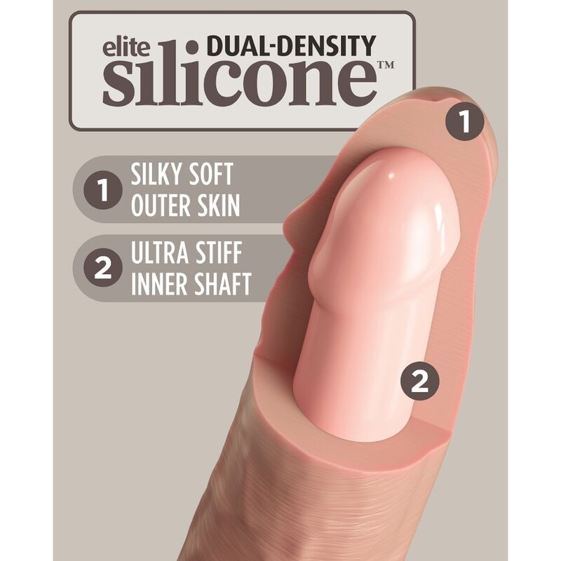 KING COCK - GODE RÉALISTE EN SILICONE ELITE 28 CM