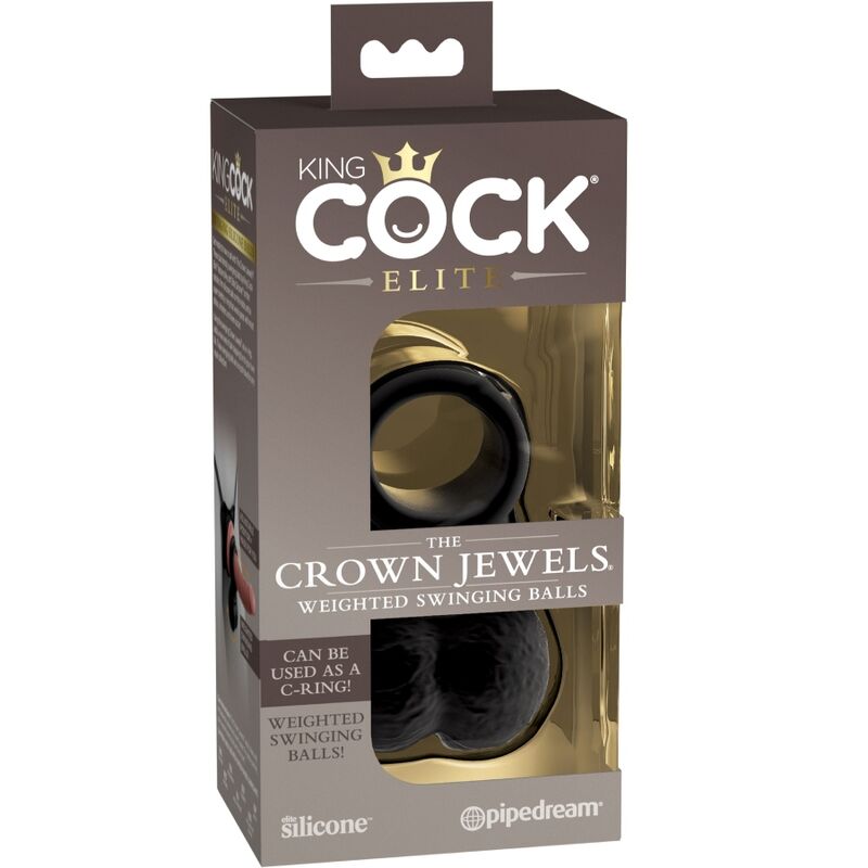 KING COCK - ELITE SILICONE TESTICLE RING