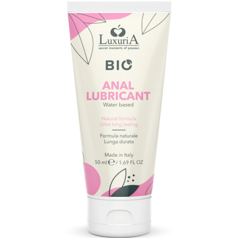 INTIMATELINE - LUBRIFIANT BIO ANAL À BASE D'EAU LUXURIA 50 ML