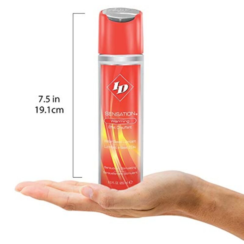 ID SENSATION - LUBRIFIANT À BASE D'EAU À EFFET CHALEUR 250 ML