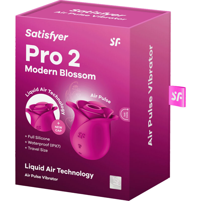 SATISFYER - AIR PULSE MODERN VIBRATOR PRO 2 BLOSSOM