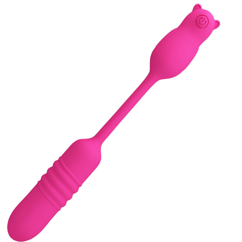 PRETTY LOVE - NOBIKUMA SILICONE VIBRATING PROJECTOR PINK