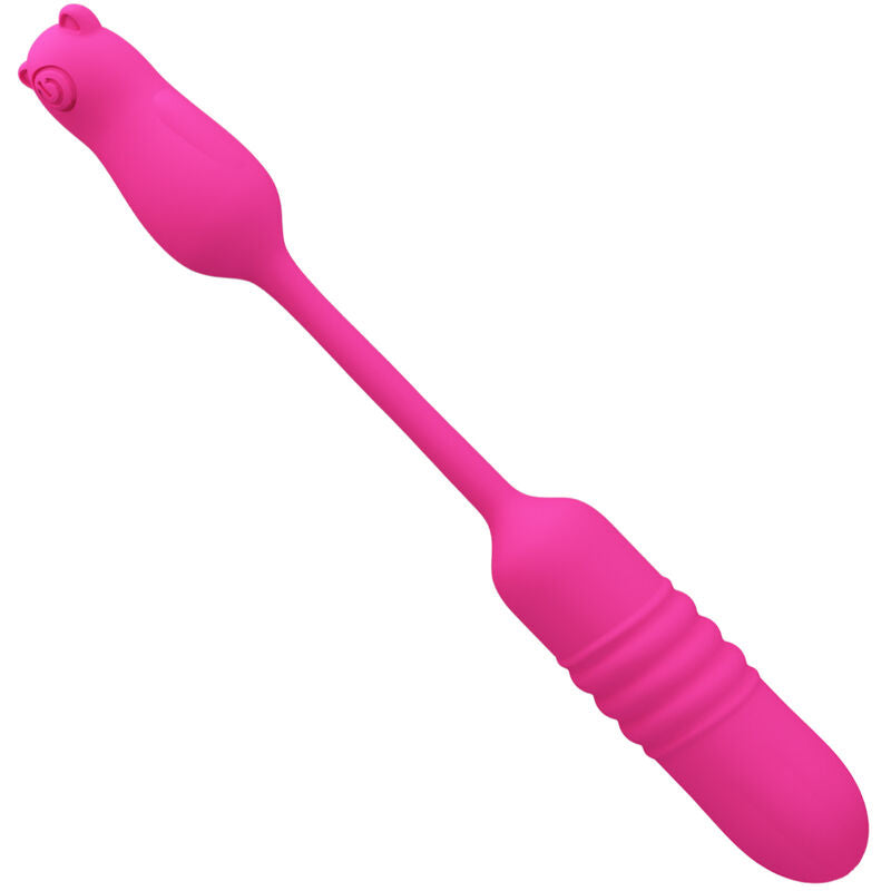 PRETTY LOVE - NOBIKUMA SILICONE VIBRATING PROJECTOR PINK