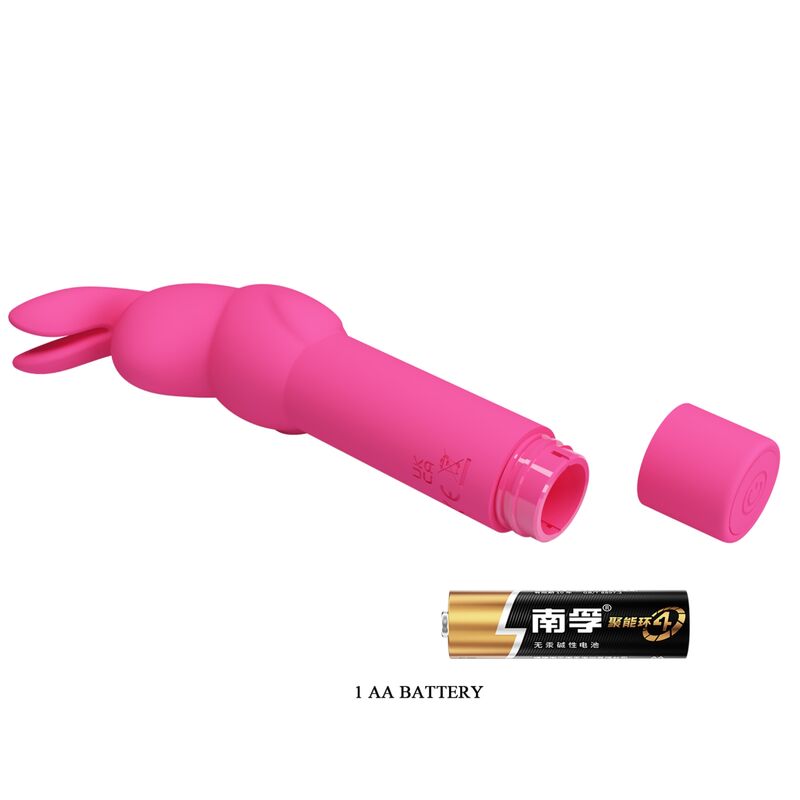 PRETTY LOVE - VIBRATORE IN SILICONE CONIGLIO GERARDO FUSCHIA