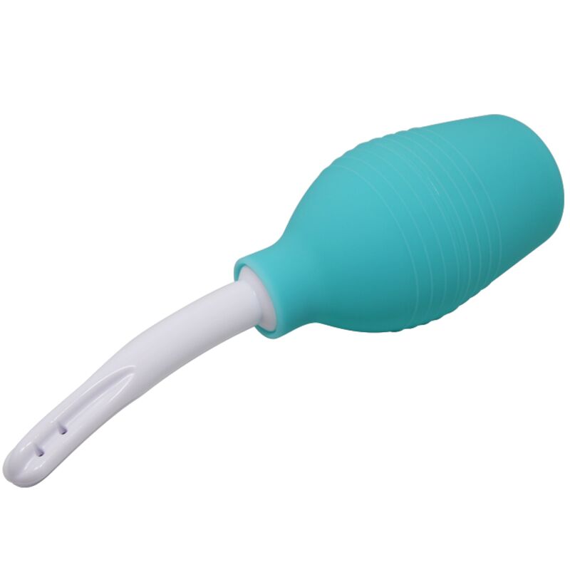 MR PLAY - DOUCHE ANAL EN CAOUTCHOUC BLEU POIRE