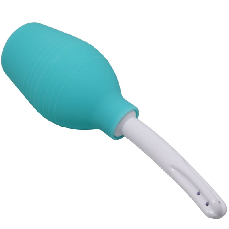 MR PLAY - DOUCHE ANAL EN CAOUTCHOUC BLEU POIRE