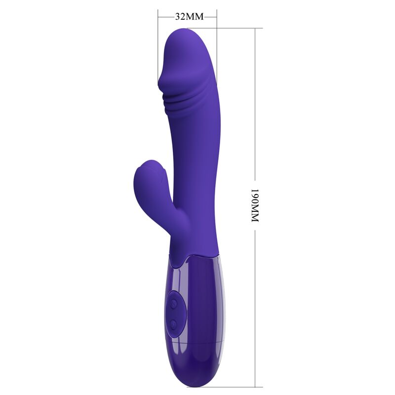 PRETTY LOVE - VIBRATEUR SNAPPY YOUTH ET STIMULATEUR DE POINT G VIOLET