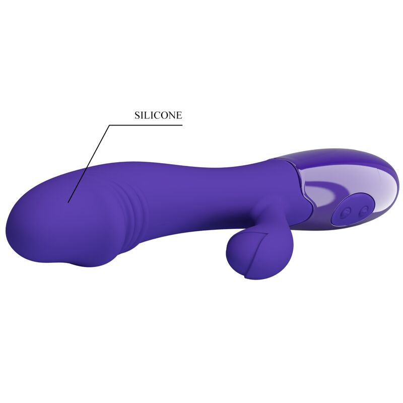 PRETTY LOVE - VIBRATEUR SNAPPY YOUTH ET STIMULATEUR DE POINT G VIOLET