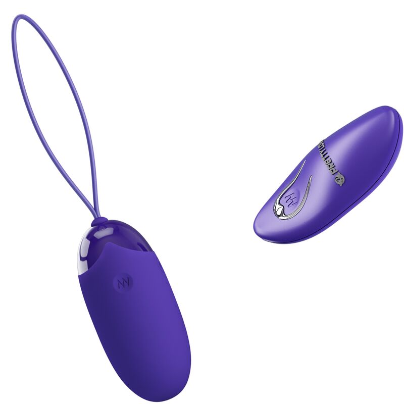 PRETTY LOVE - BERGER YOUTH REMOTE CONTROL VIBRATING EGG PURPLE