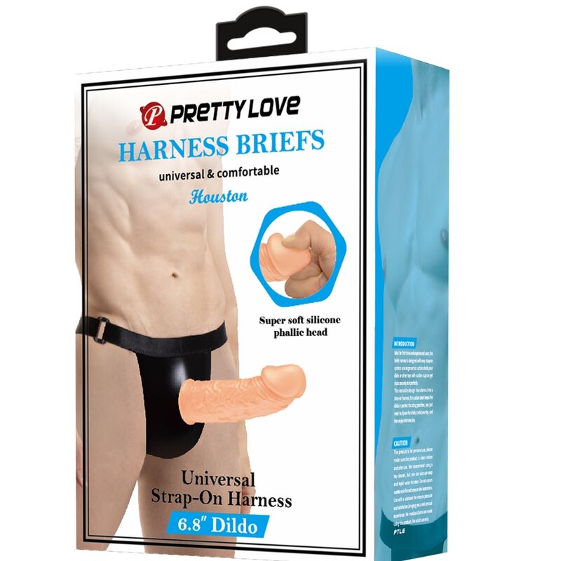 PRETTY LOVE - HARNNES SLIP WITH DIDLO INCLUDED