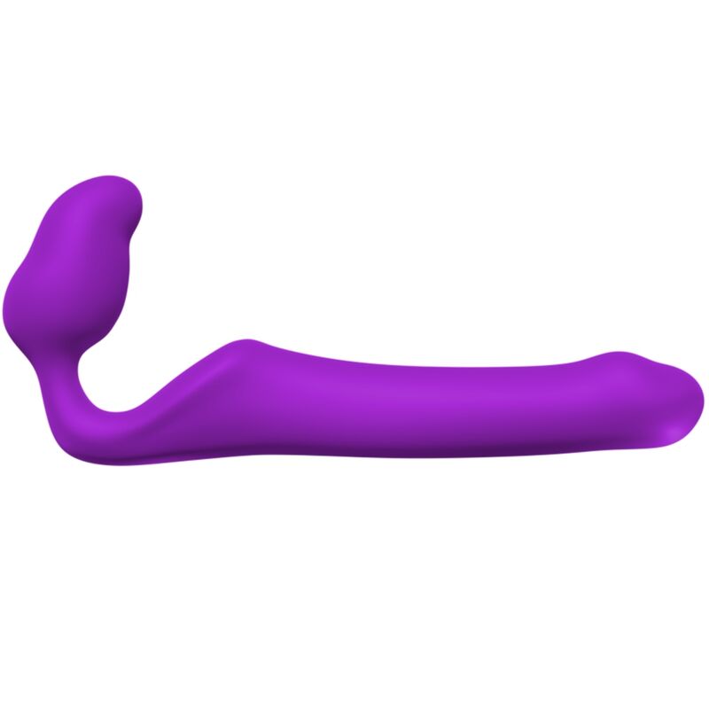 ADRIEN LASTIC - QUEENS STRAP-ON FLEXIBLE PURPLE SIZE M